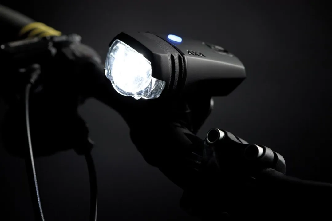 AXA Greenline 40 Lux Fietsverlichting USB Oplaadbaar - Zwart