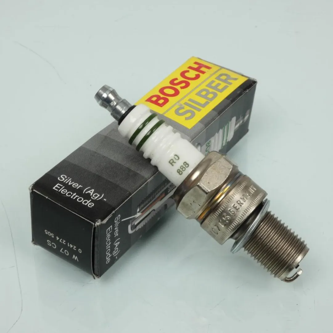 Bosch W 07 CS Bougie d'allumage - Cagiva 125 WMX 1982-1992 - Wit
