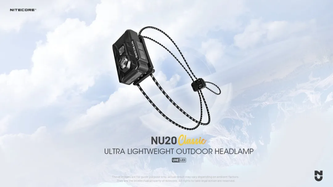 Nitecore NU20 Classic Zaklamp 360 Lumen - Zwart