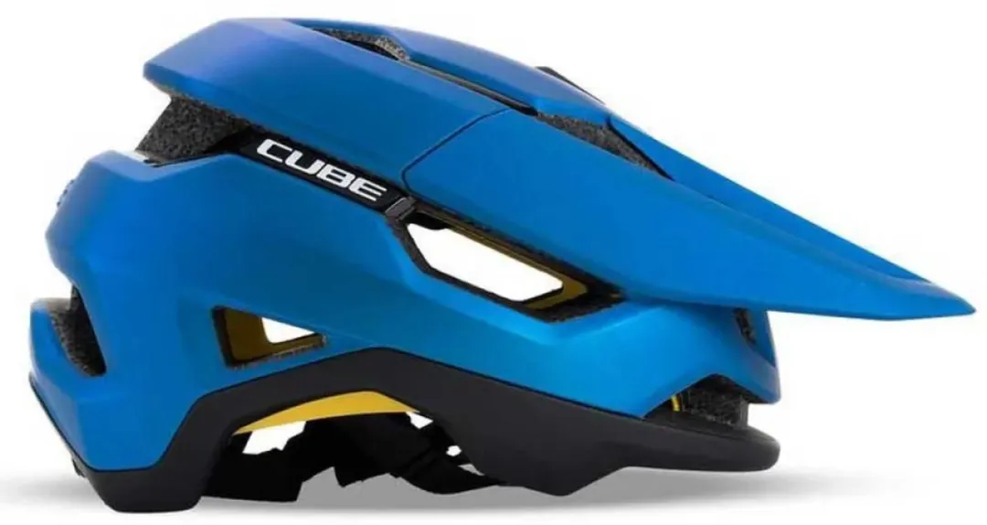 Cube TROOPER x Actionteam Helm S - Enduro - MIPS - 52-56cm - Blue 'N' Grey