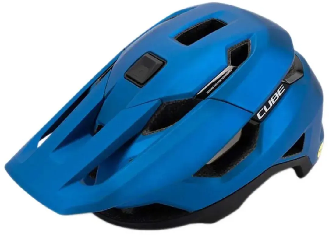 Cube TROOPER x Actionteam Helm S - Enduro - MIPS - 52-56cm - Blue 'N' Grey