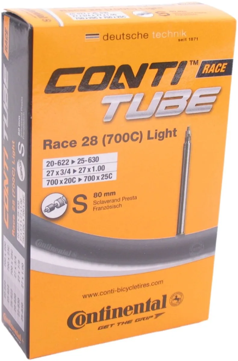 Continental 28 Race Light Binnenband 20-622/25-630 - SV80mm Ventiel