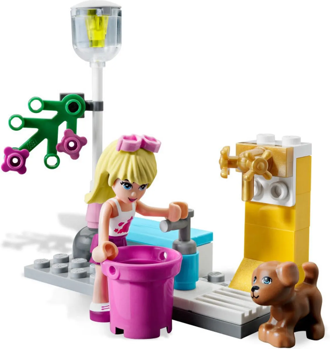 LEGO Friends Cabriolet 3183 - 130 Stukken - Paars