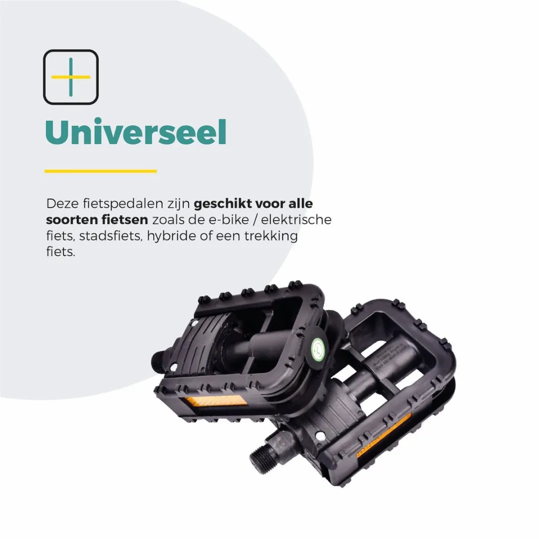 Voltano Fold'M Vouwpedalen - Zwart - afbeelding 6 van 6