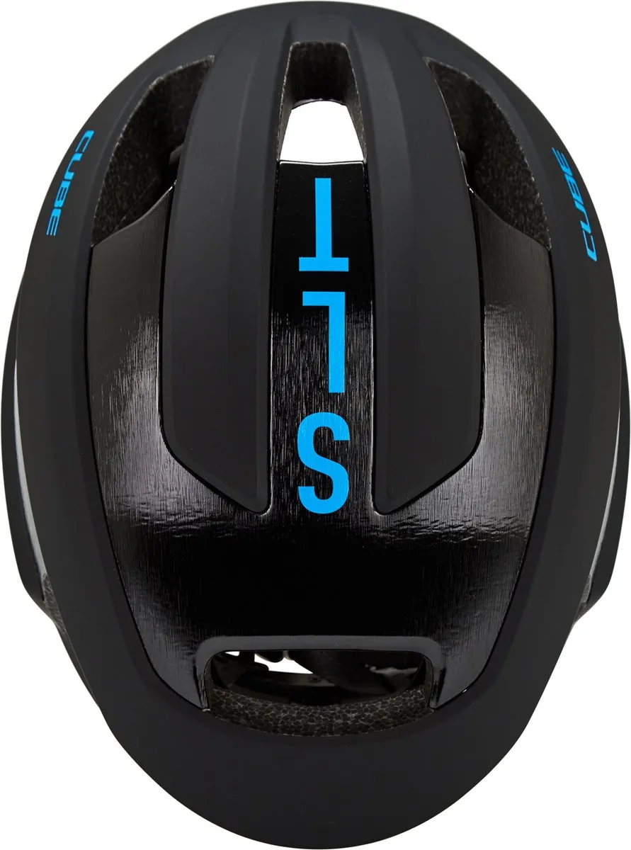Cube Heron Racefietshelm MIPS - 9 Ventilatiegaten - Zwart/Blauw
