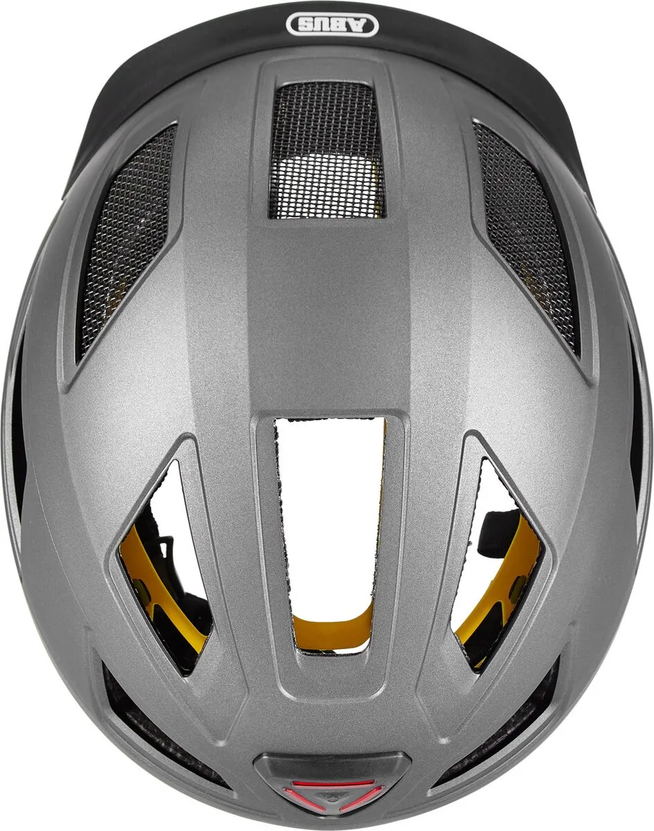 ABUS Hyban 2.0 MIPS Fietshelm - XL - Donkergrijs