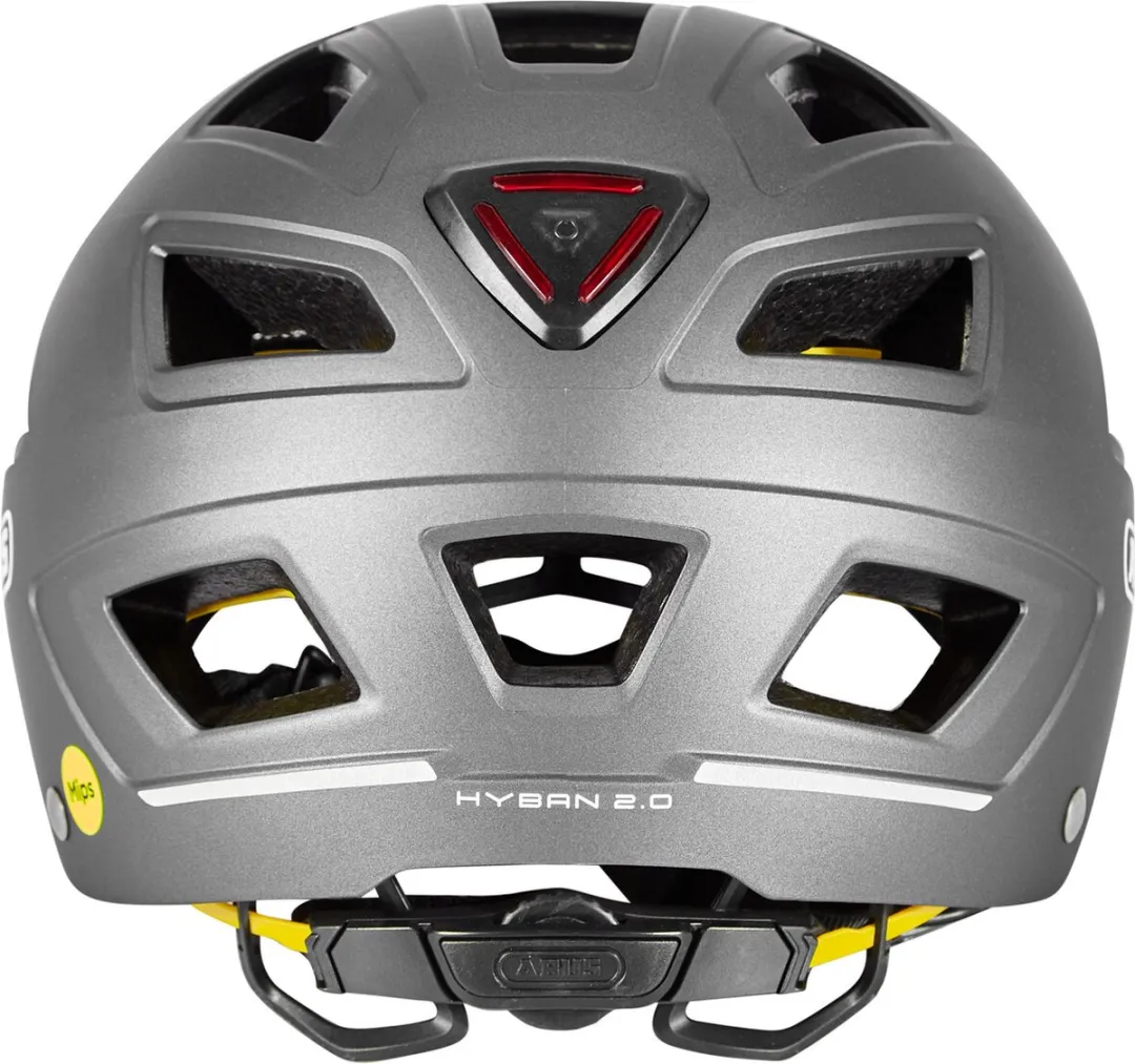 ABUS Hyban 2.0 MIPS Fietshelm - XL - Donkergrijs
