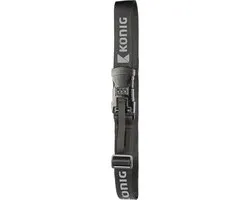 Konig KN-SL10 Kofferriem - Ingebouwde Weegschaal & Slot - Zwart