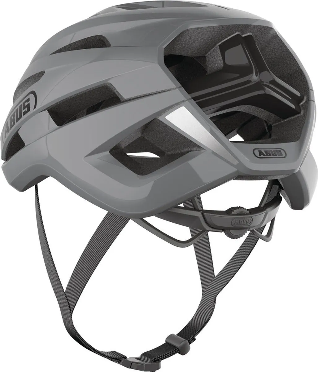 ABUS Stormchaser Ace Fietshelm M - 23 Ventilatieopeningen - Grijs