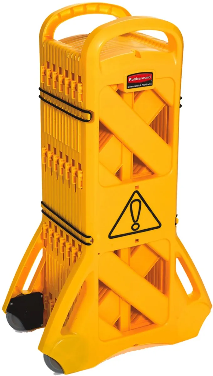 Rubbermaid Mobiele Afzetting 4m - Geel