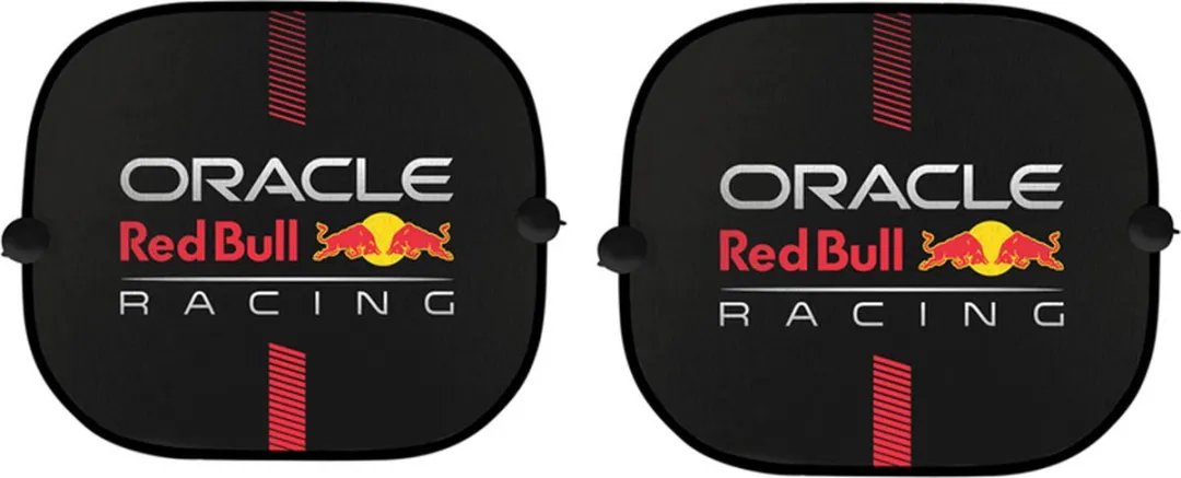 Red Bull Racing Auto Zonnescherm - 2 Stuks - Meerkleurig