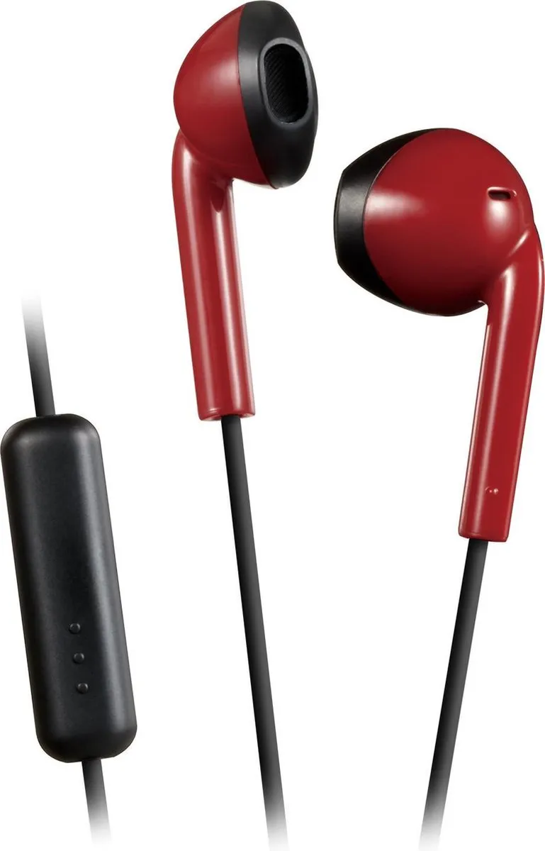 JVC HA-F19M-RB-E In-Ear Oordopjes - Rood/Grijs