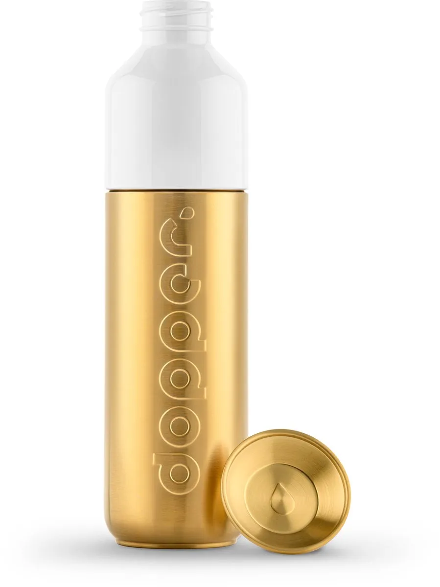 Dopper Steel Limited Edition Drinkfles 490ml - Goud