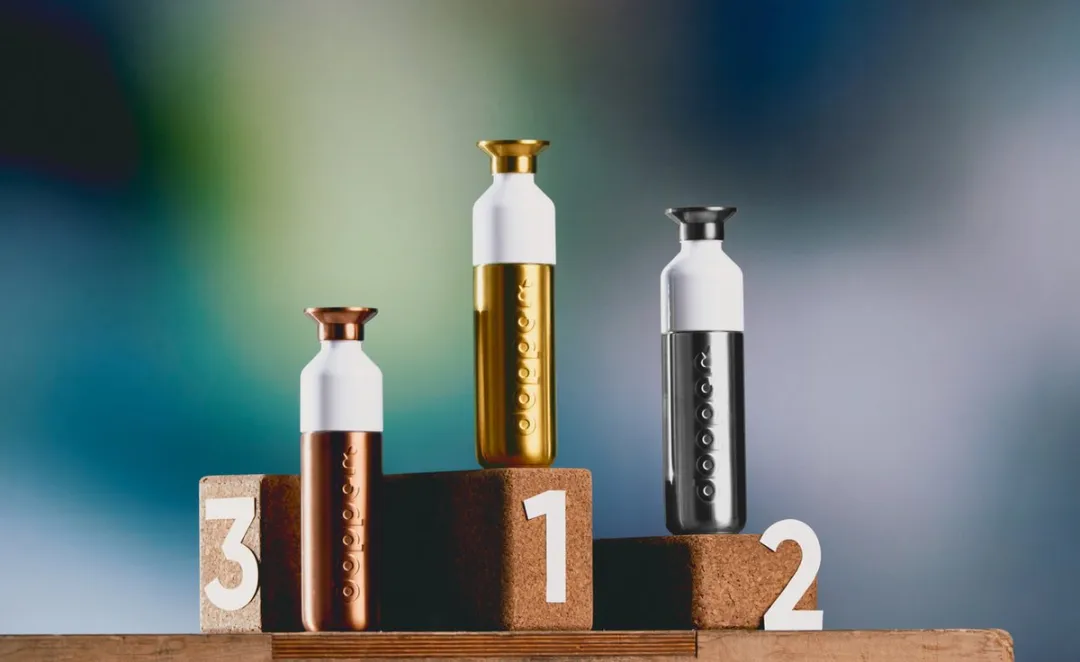 Dopper Steel Limited Edition Drinkfles 490ml - Goud