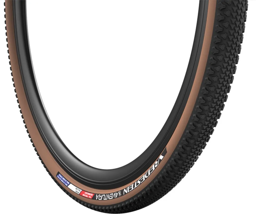 Vredestein Aventura TLR 700x44C - Tubeless - Zwart/Bruin