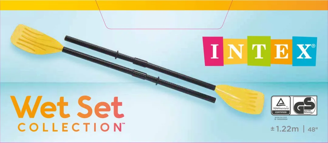 Intex Roeispanen 59623 - Geel/Zwart - afbeelding 6 van 6