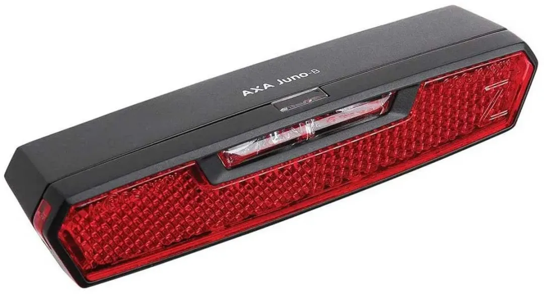 Axa Juno Battery 80mm Achterlicht - Rood - StVZO goedgekeurd