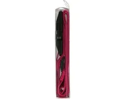 Bellatio Design Bagageriem Roze - 200x6cm - Cijferslot