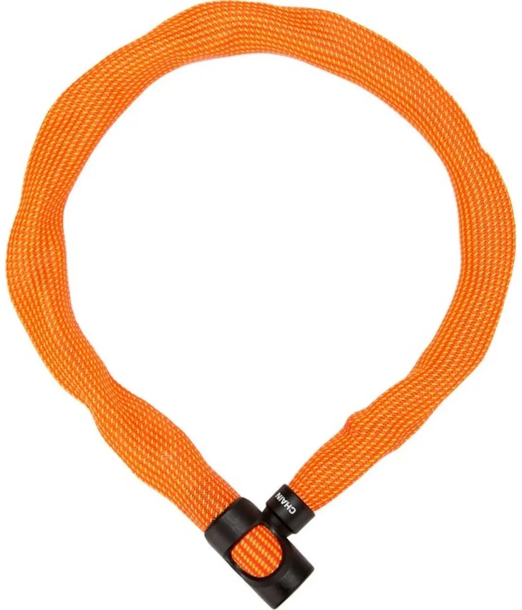 ABUS IvyTex 7210/110 Kettingslot - Sparkling Orange