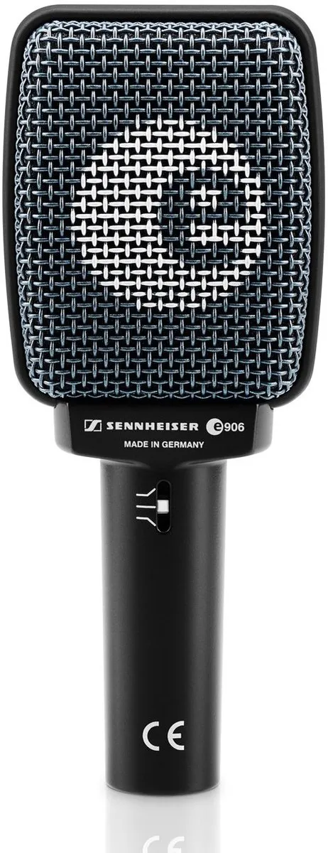 Sennheiser E 906 Dynamische Instrumentmicrofoon - Zwart