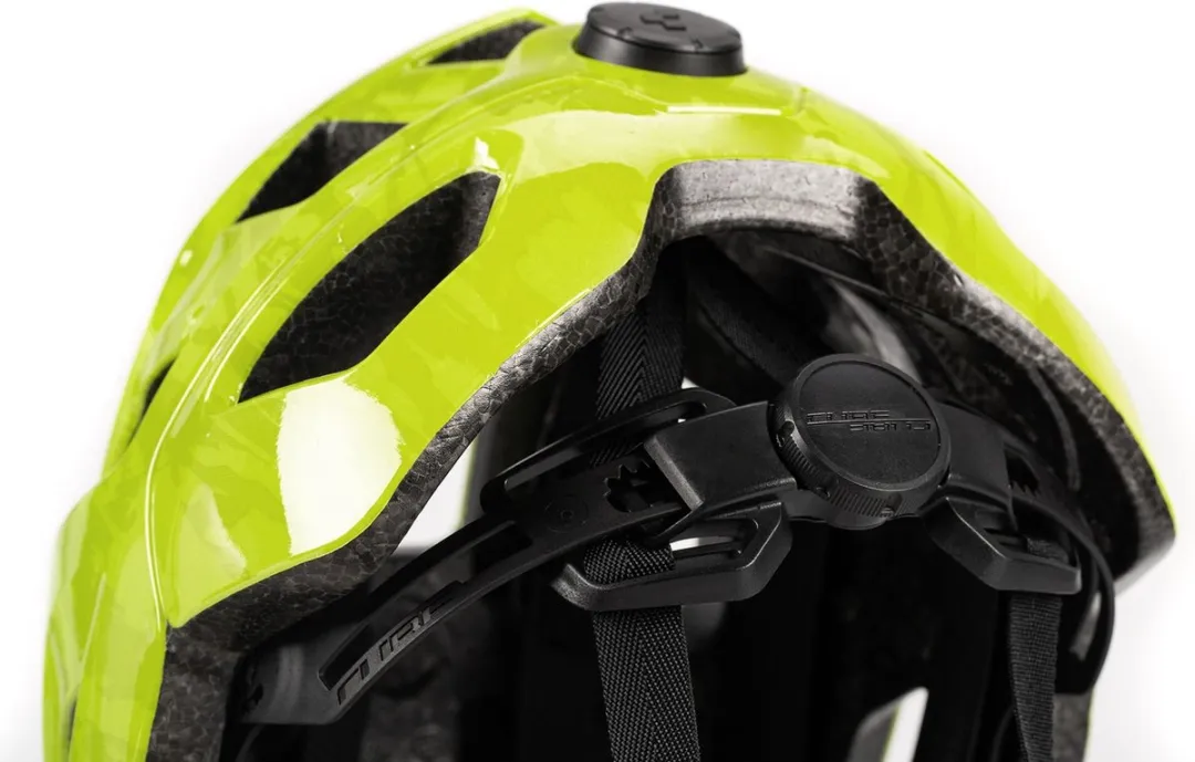 Cube Steep Fietshelm - 52-57cm - Citroengeel
