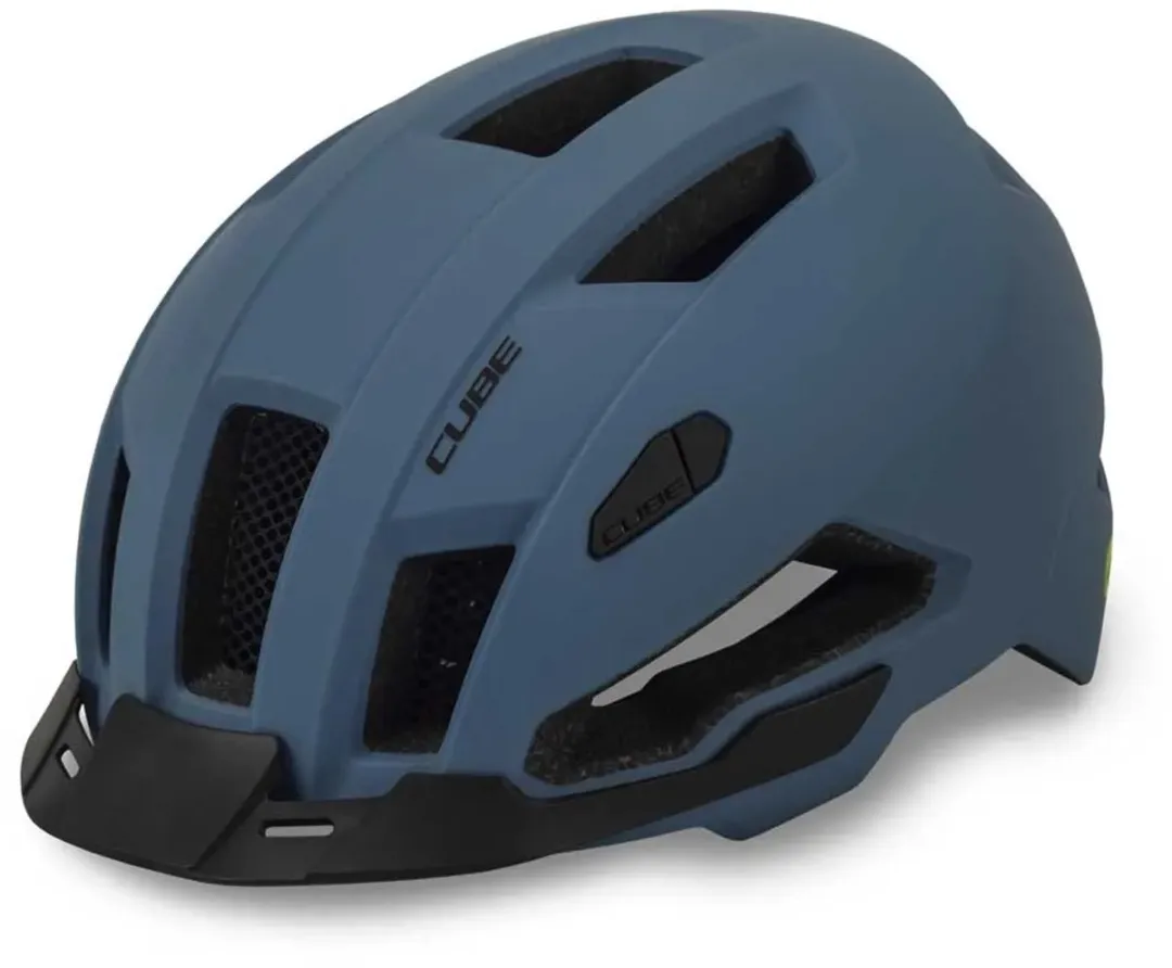 Cube Evoy Hybrid Fietshelm - MIPS - 13 Ventilatiegaten - S - Blauw