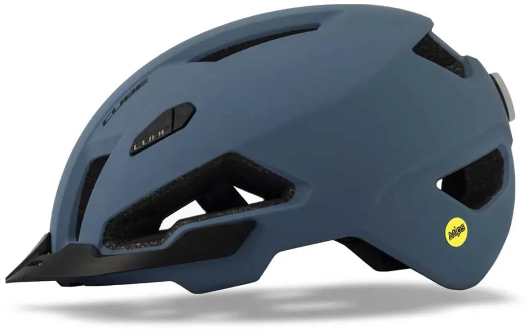 Cube Evoy Hybrid Fietshelm - MIPS - 13 Ventilatiegaten - S - Blauw