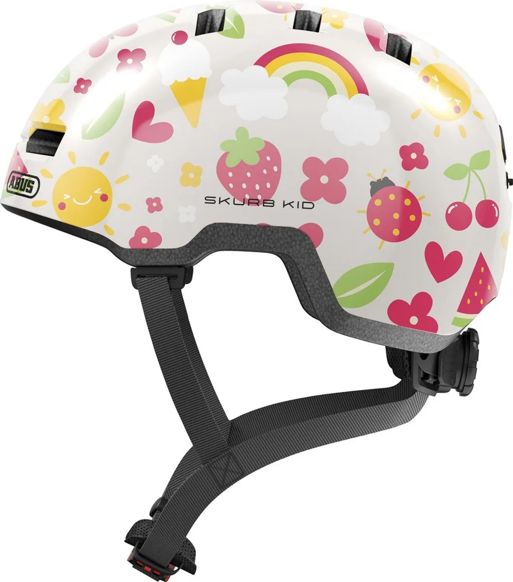 ABUS Skurb Kid Fietshelm - Cream Summer S