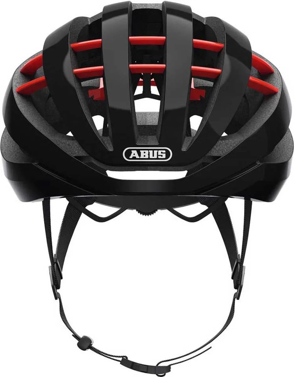 ABUS Aventor Quin Helm - L/XL - 10 Ventilatieopeningen - Zwart/Rood
