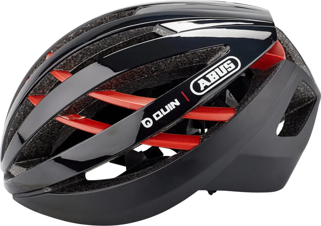 ABUS Aventor Quin Helm - L/XL - 10 Ventilatieopeningen - Zwart/Rood - afbeelding 6 van 6