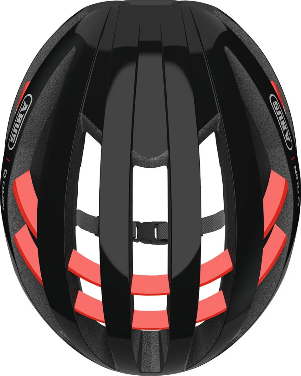 ABUS Aventor Quin Helm - L/XL - 10 Ventilatieopeningen - Zwart/Rood