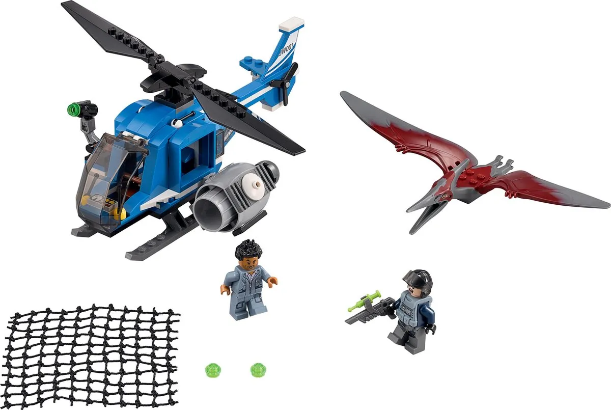 LEGO Jurassic World Pteranodonvangst 75915 - 174 Stukken - afbeelding 4 van 6