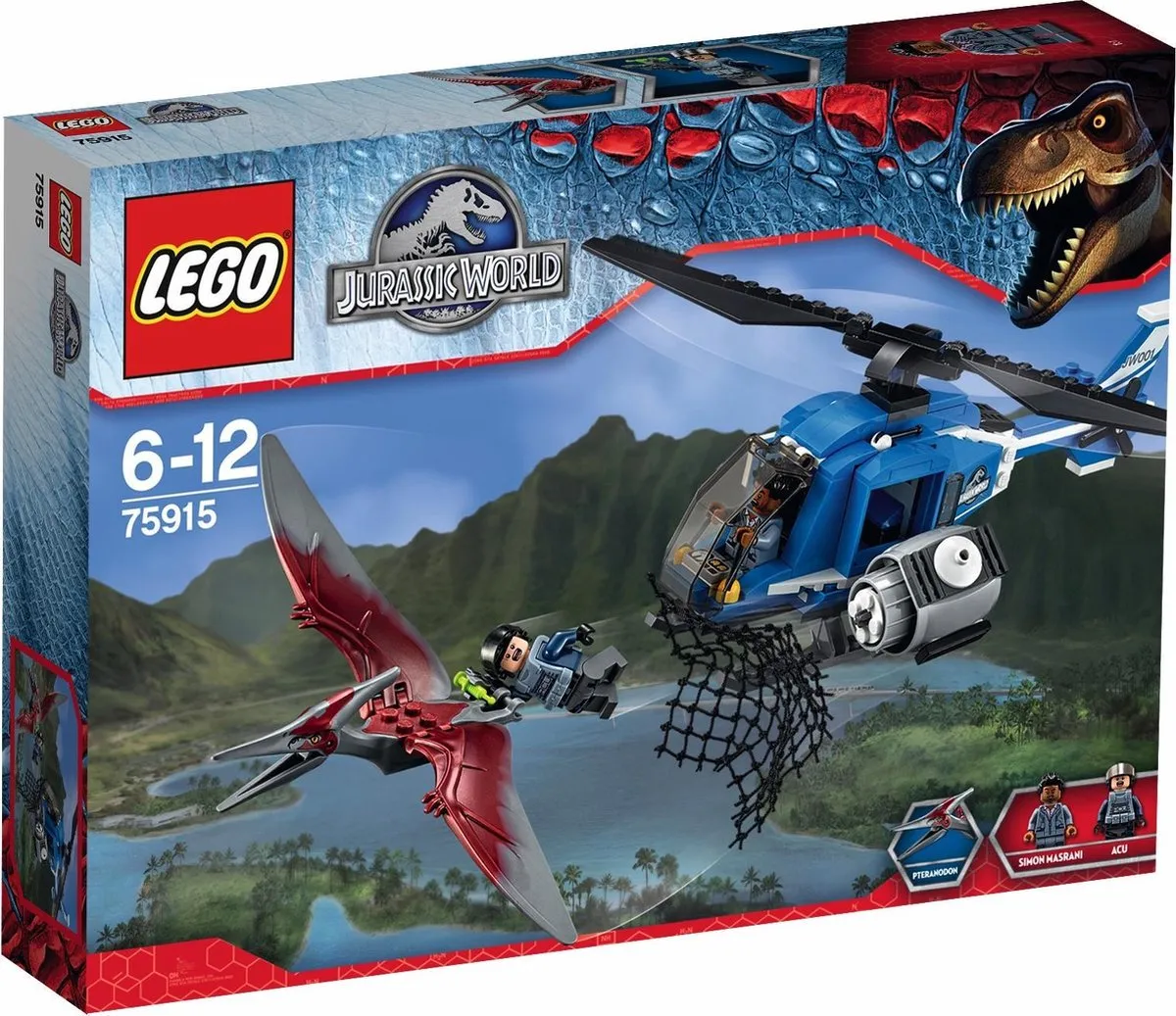 LEGO Jurassic World Pteranodonvangst 75915
