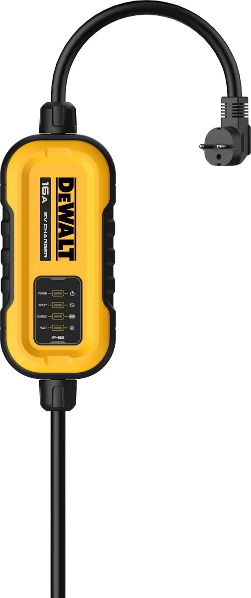 DeWalt Draagbare Voertuiglader 3,7kW Type 2 - 7m - 16A