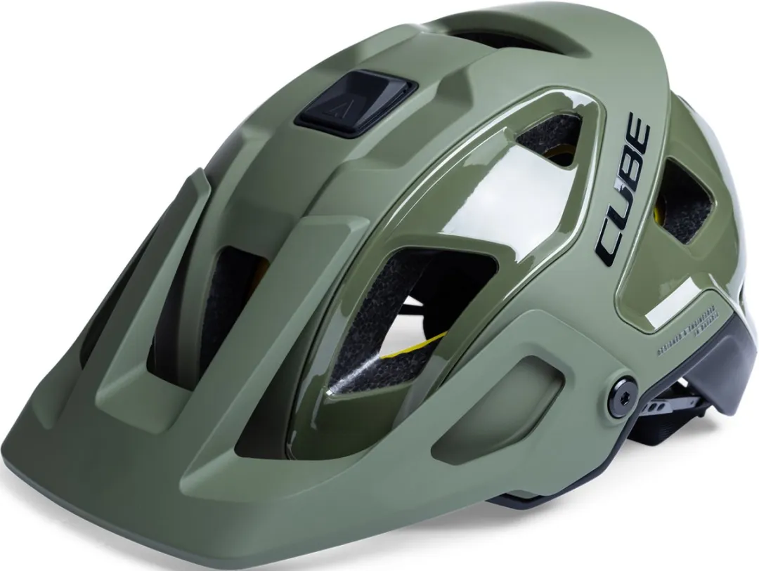 Cube Strover Endurohelm MIPS - 14 Ventilatiegaten - L - Groen