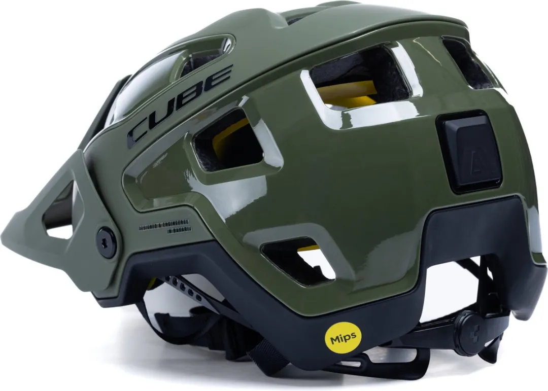 Cube Strover Endurohelm MIPS - 14 Ventilatiegaten - L - Groen