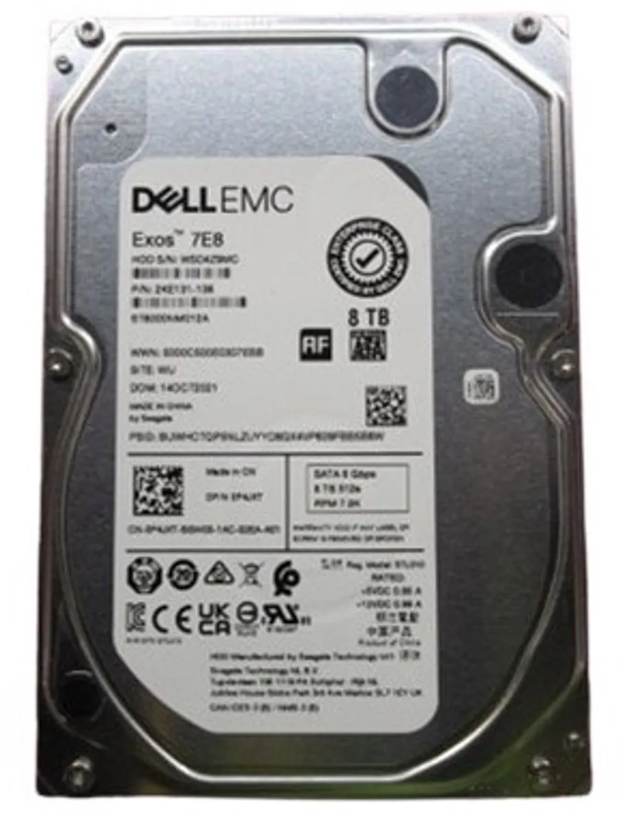 Dell 400-BRDB Harde Schijf 8TB 7200 RPM