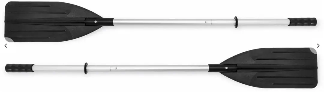 Intex Excursion 4 Opblaasboot - 2 roeispanen & pomp - Wit
