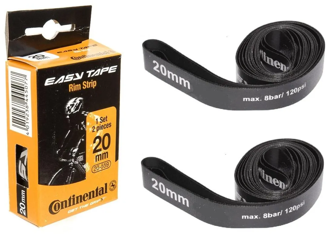 Continental Velglint Easy Tape 22-584 - 2 Stuks - Meerkleurig