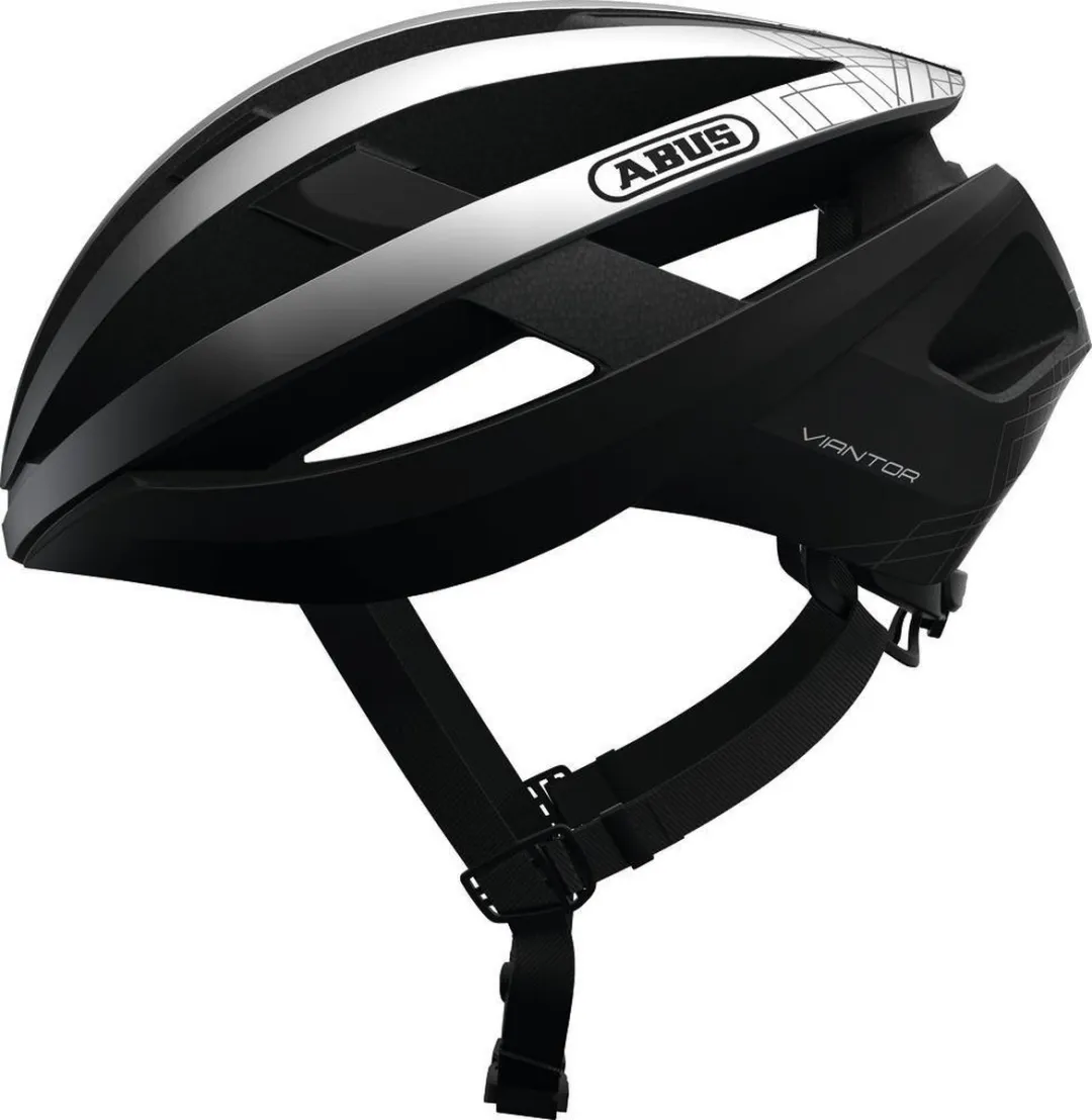 ABUS Viantor Racefietshelm S - Zilver
