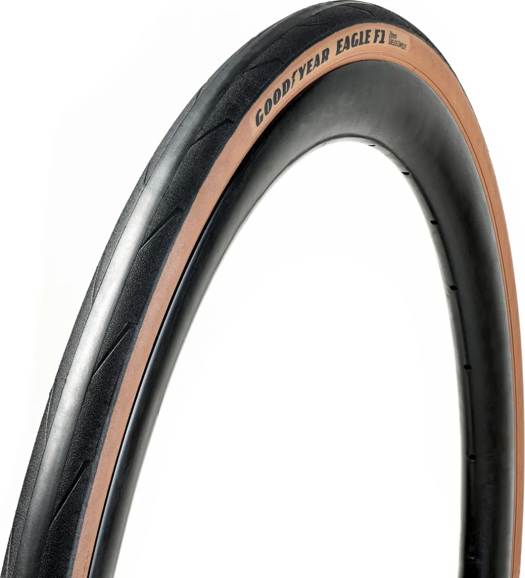 Goodyear Eagle F1 TLC 700 25C - Raceband - Tubeless - Bruin/Zwart
