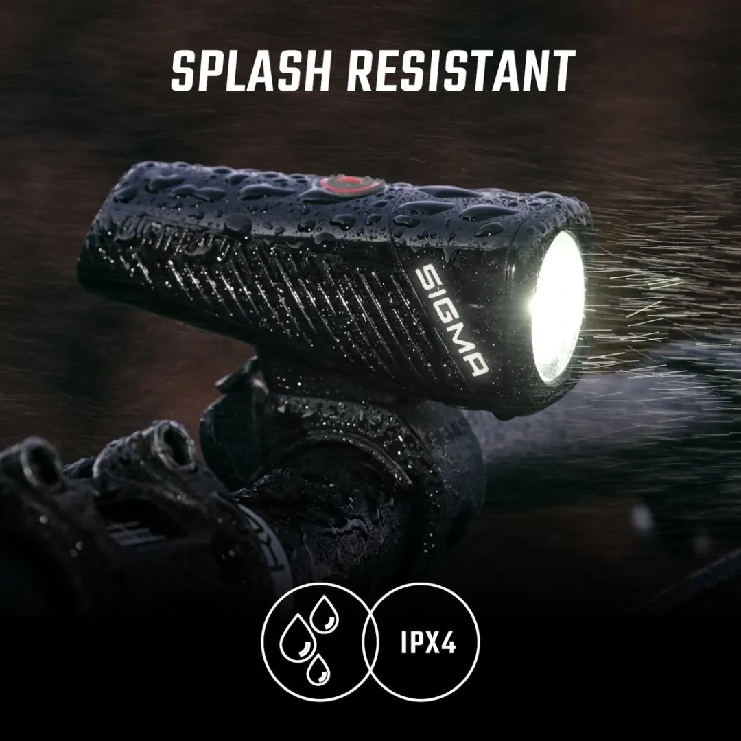 Sigma BUSTER 150 Fiets Koplamp - 150 Lumen - Oplaadbaar - Zwart