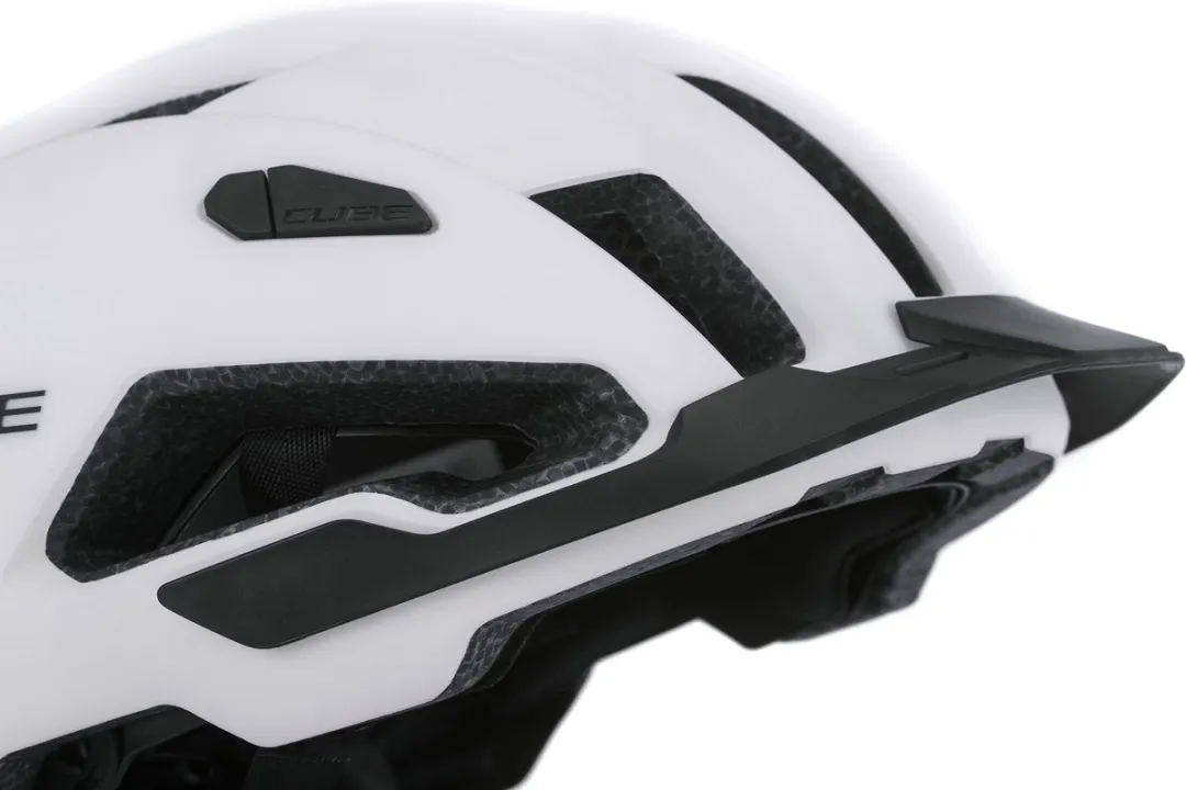 Cube Evoy Hybrid Fietshelm - MIPS - 13 Ventilatiegaten - 52-57cm - Wit
