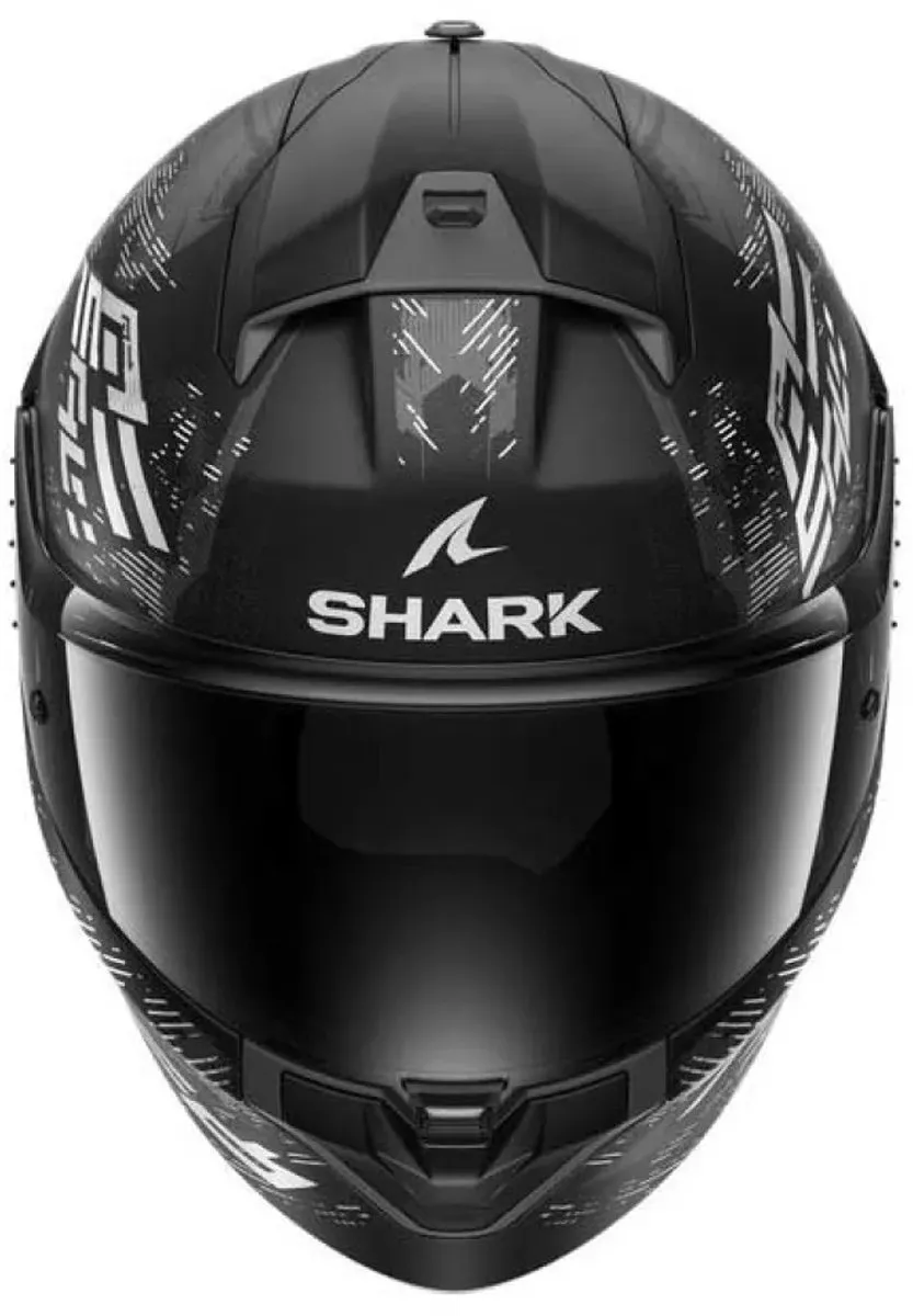 Shark Ridill 2 Molokai Integraal Helm - Maat M - Mat Zwart/Wit/Zilver