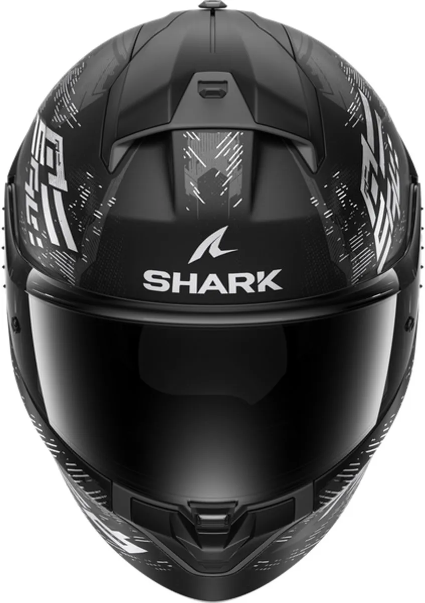 Shark Ridill 2 Molokai Integraal Helm - Maat M - Mat Zwart/Wit/Zilver