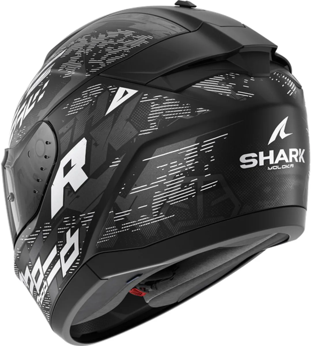 Shark Ridill 2 Molokai Integraal Helm - Maat M - Mat Zwart/Wit/Zilver