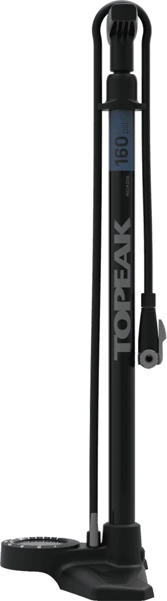 Topeak Joeblow Roadie EX Vloerpomp - Zwart