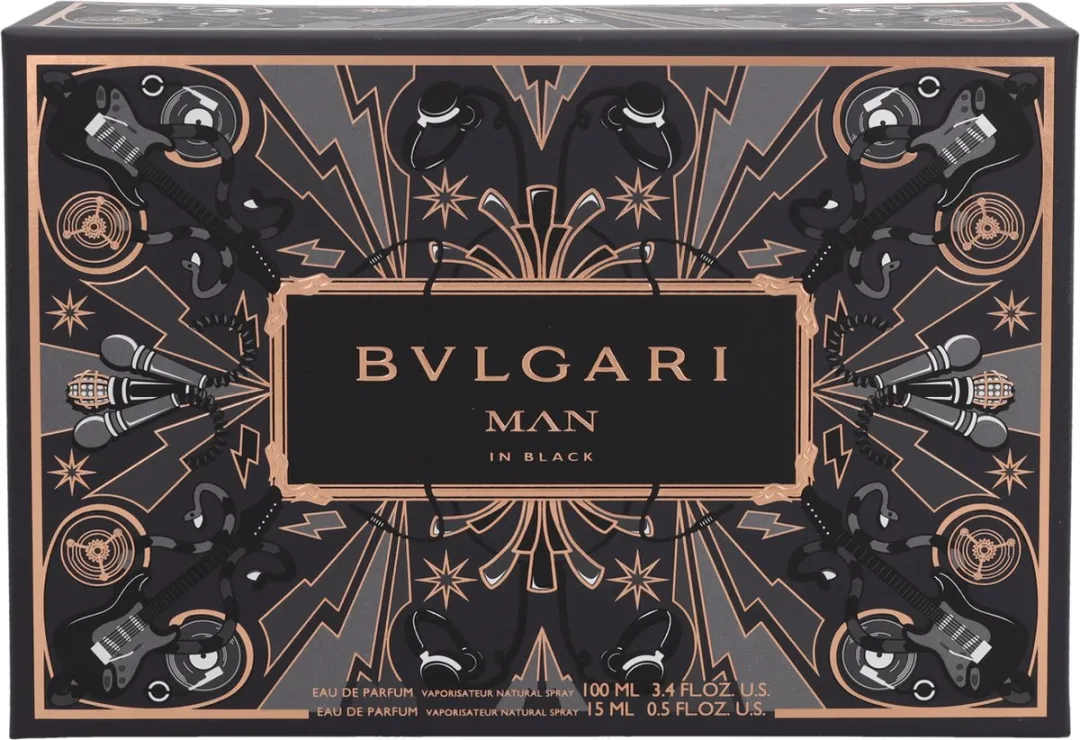 Bvlgari Man In Black Giftset - Eau de Parfum 100ml + 10ml