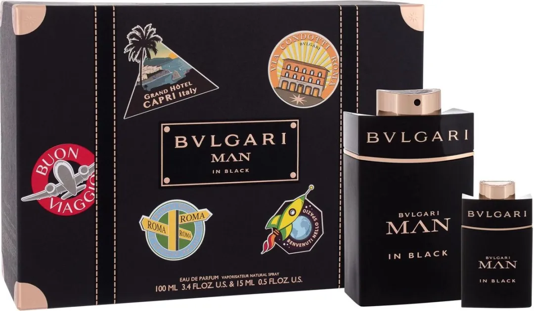Bvlgari Man In Black Giftset - Eau de Parfum 100ml + 10ml