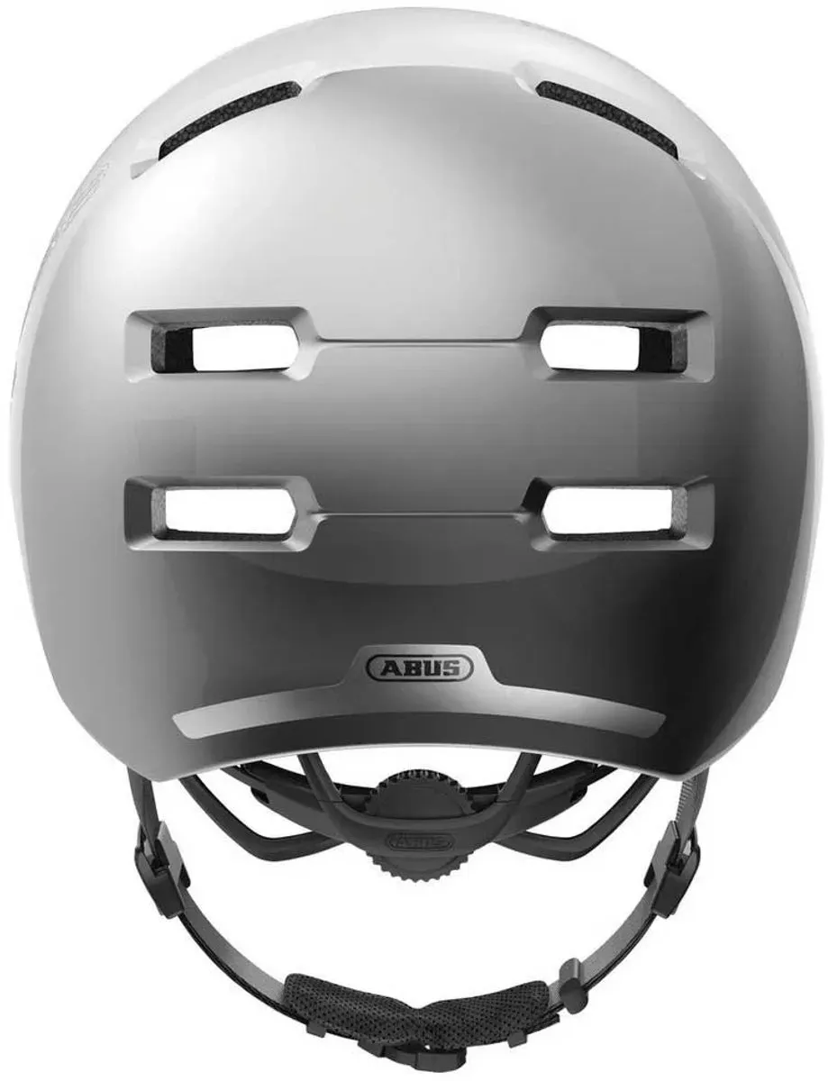 ABUS Skurb ACE S Helm - Zilver/Wit